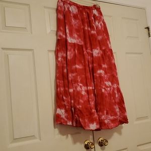 BRAND NEW TYE-DYE MAXI SKIRT